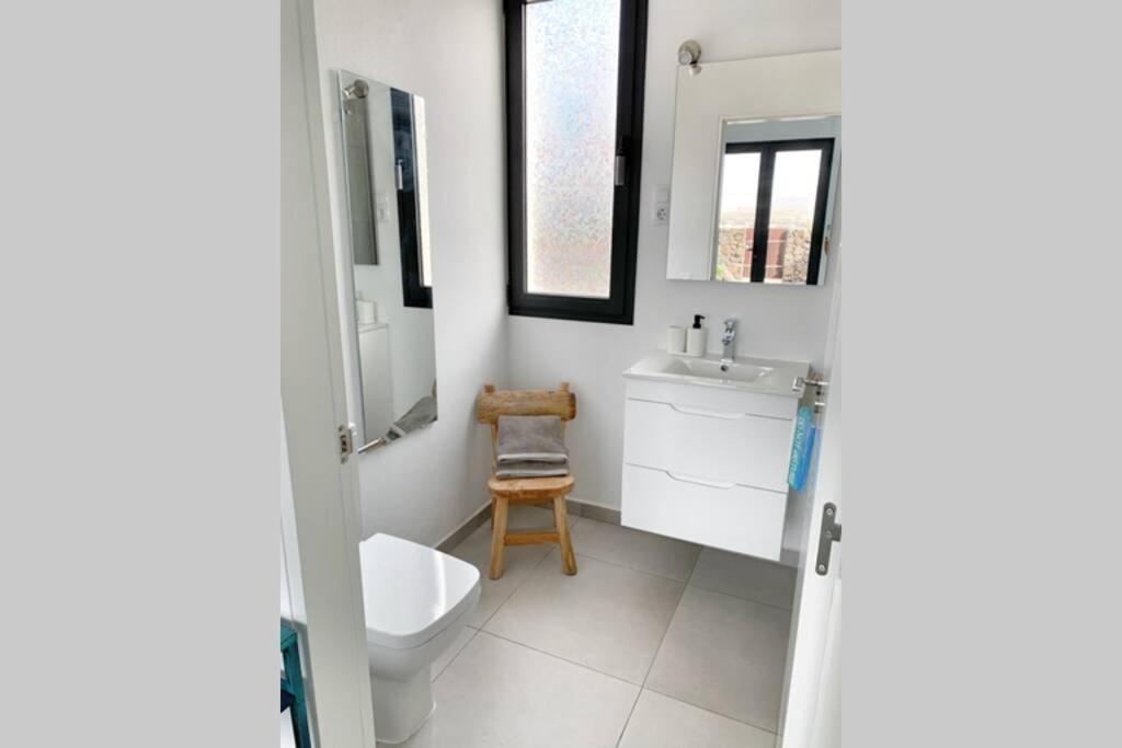 Agua Guesthouse Lajares Villa Con Jacuzzi Bagian luar foto